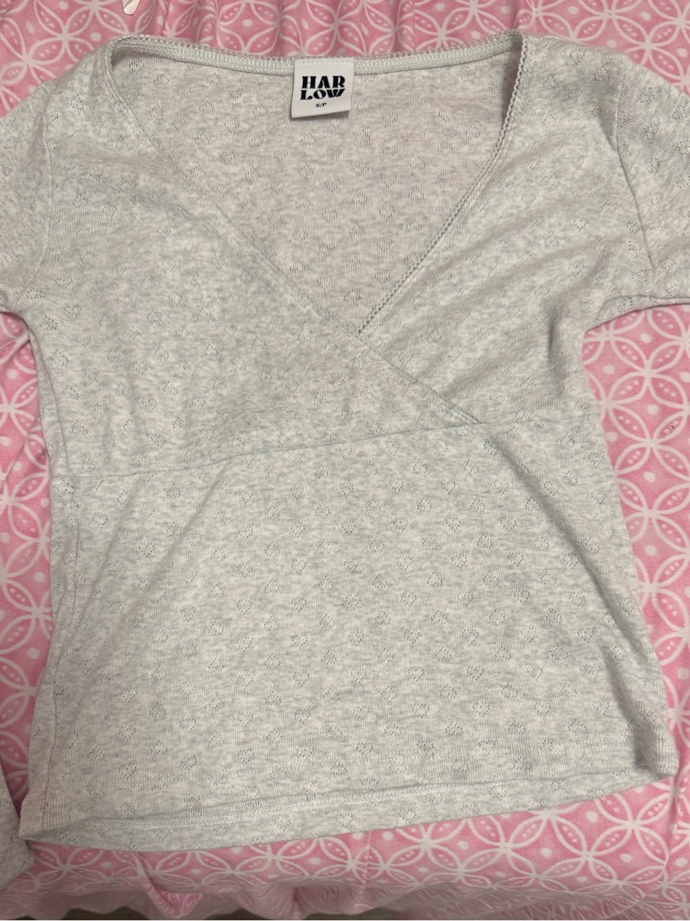 Grey Harlow top